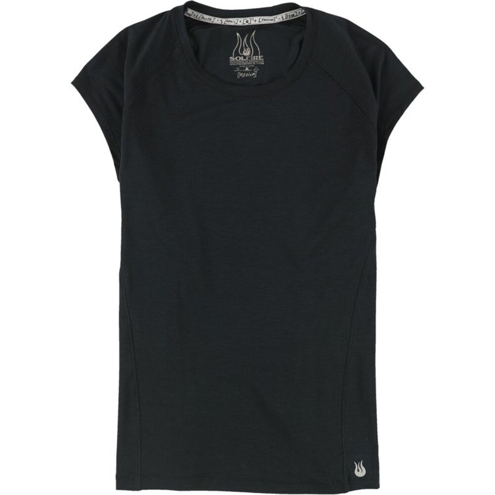 SOLFIRE Womens Breezy Basic T-Shirt, NWT